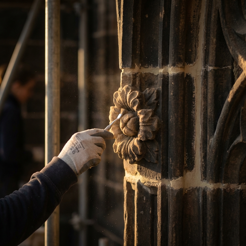 Restaurátorský detail